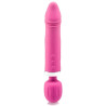 zenn Vibro Wand Double Fun 17.5 x 4.5cm Rose 